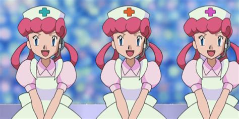 pokemon nurse joy outfit|nurse joy and her sisters pokemon.